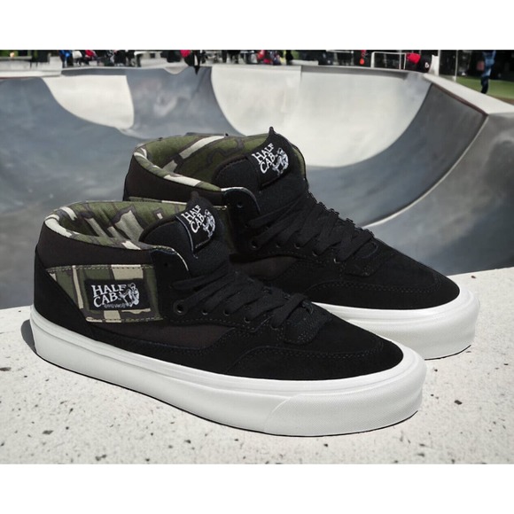 Vans HALF CAB 33 DX Anaheim Factory Camo Skate Shoes NEW Mens 7.5 New Fast Ship